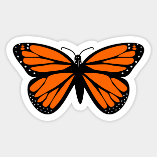 Monarch Butterfly Sticker